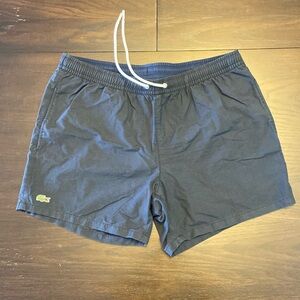 Lacoste - Swim shorts - Sz L (Waist 32) - Black - Condition 8/10.